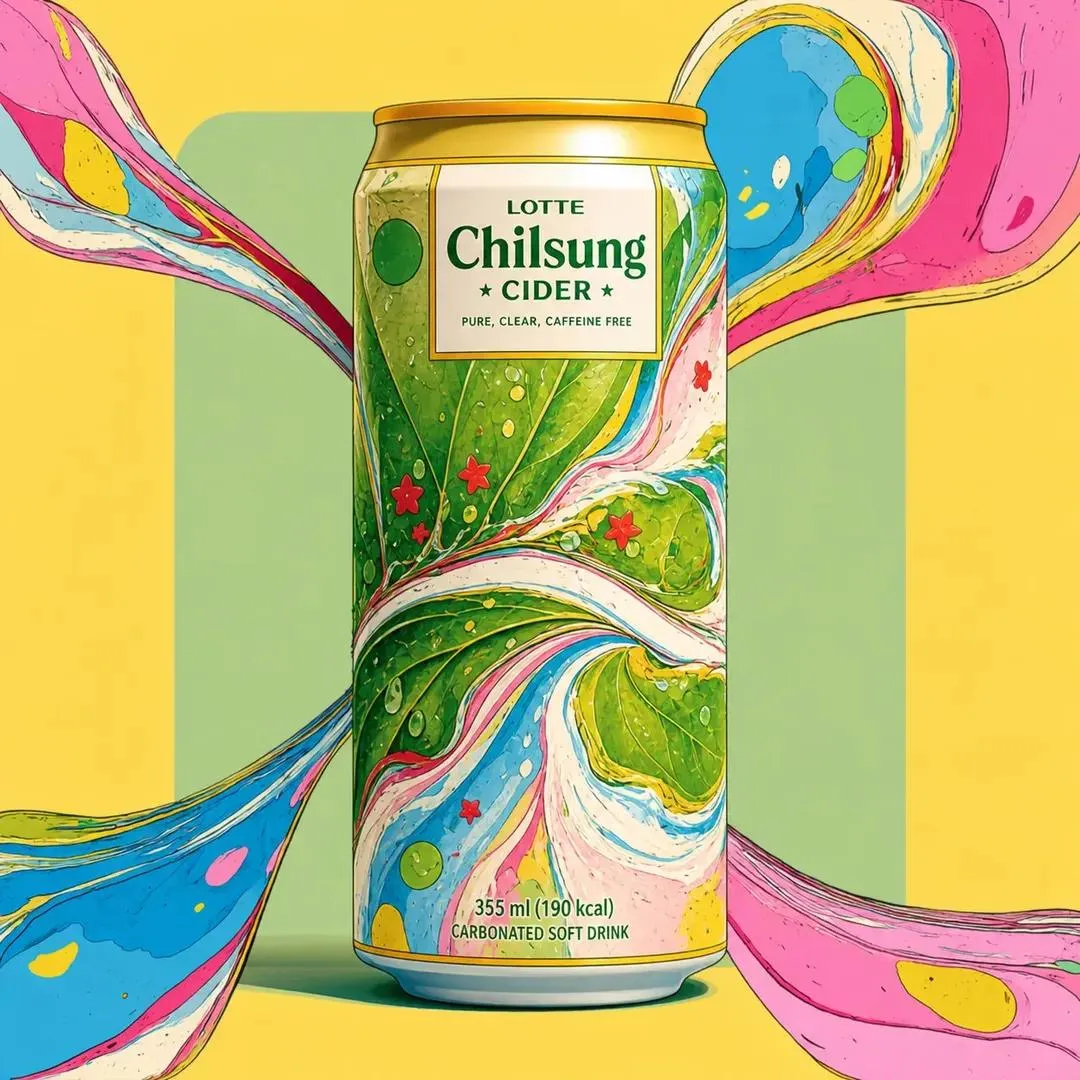 No. 106: E-commerce Main Image - Psychedelic Commercial Beverage Photography — GPT Image 2 image prompt example