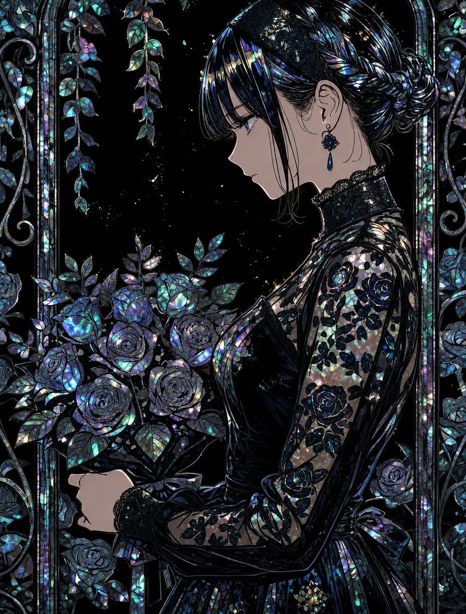 No. 2: Profile / Avatar - Raden Lacquerware Style Transformation — GPT Image 2 image prompt example