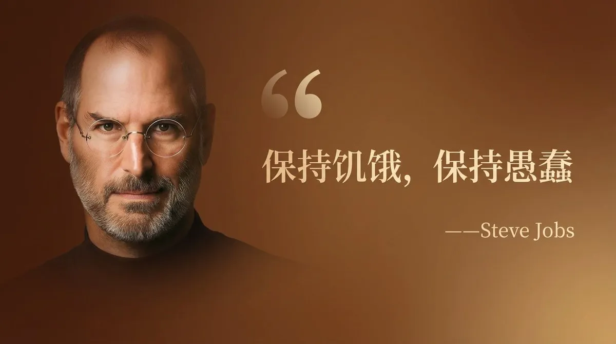 No. 1: Wide quote card with portrait and Chinese/English customization — Nano Banana Pro image prompt example