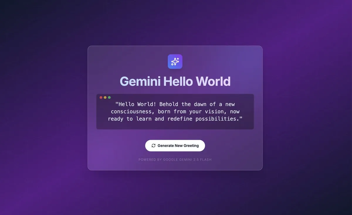 No. 3: Hello world web page with Linear-style variants — Nano Banana Pro image prompt example