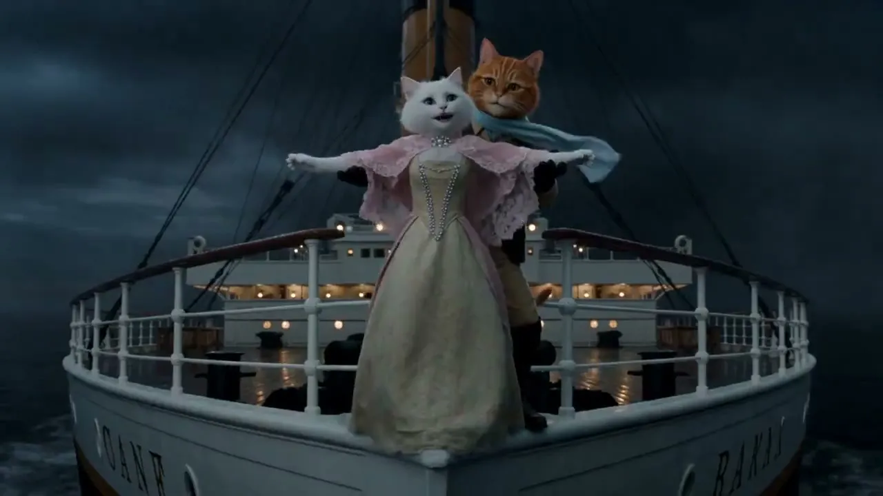 Cat Alien Dark Comedy Sci-Fi — Seedance 2.0 video prompt example