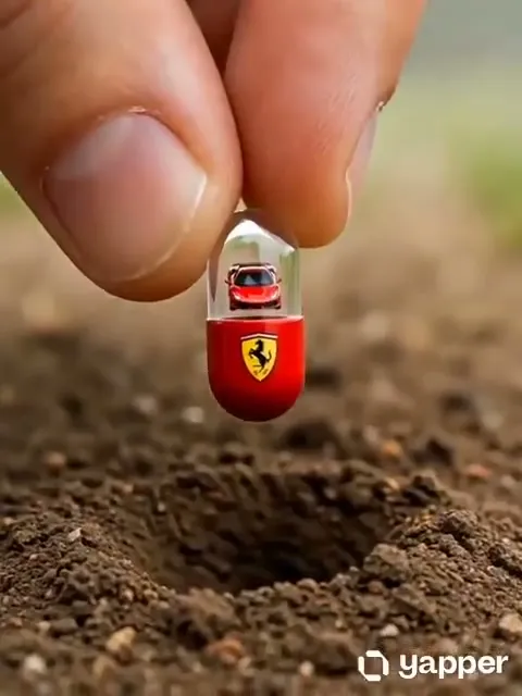 Ferrari Miracle Growth Reveal — Seedance 2.0 video prompt example