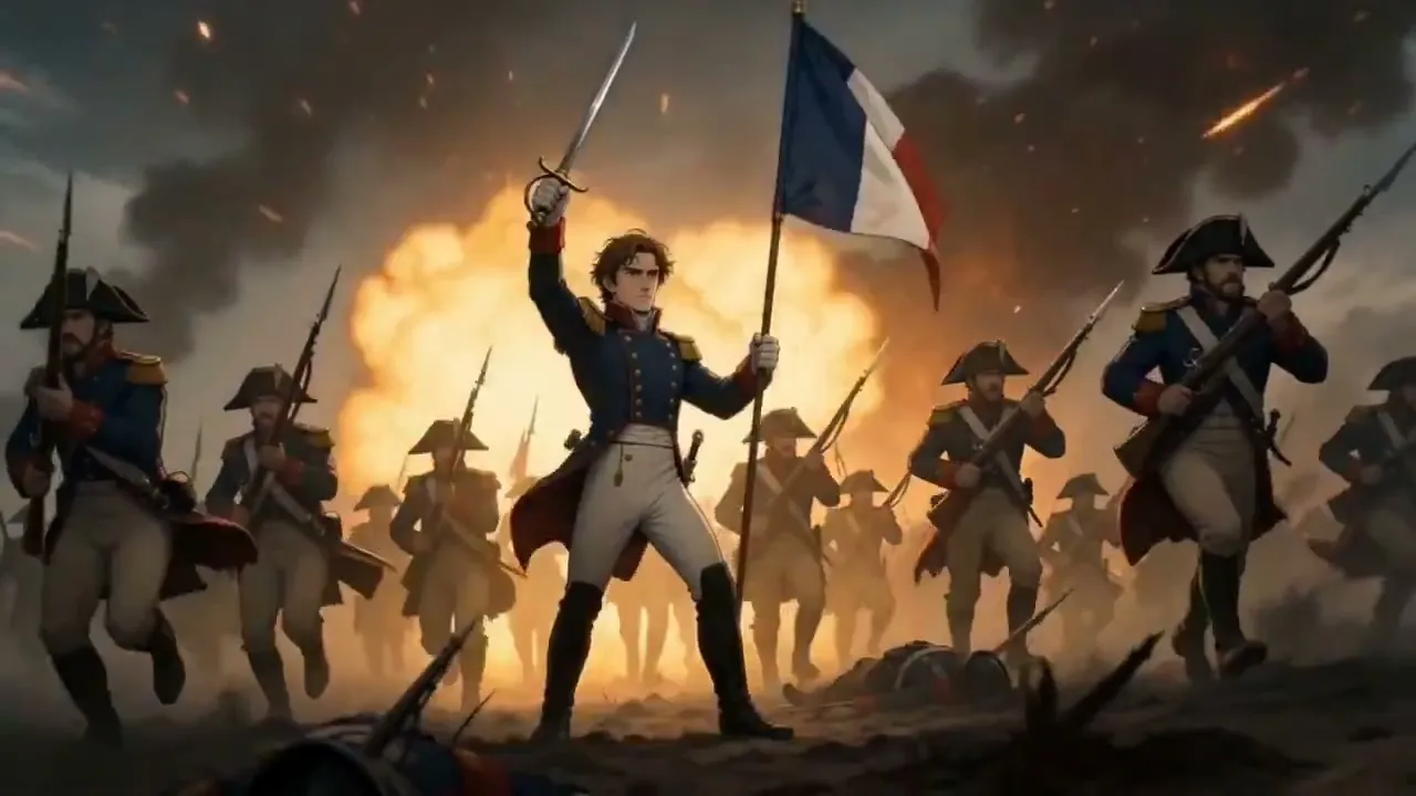 Historical Napoleon Biopic Animation — Seedance 2.0 video prompt example