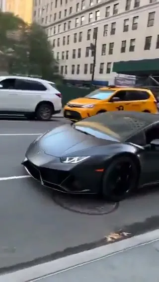 Manhattan Street Supercar POV Footage — Seedance 2.0 video prompt example