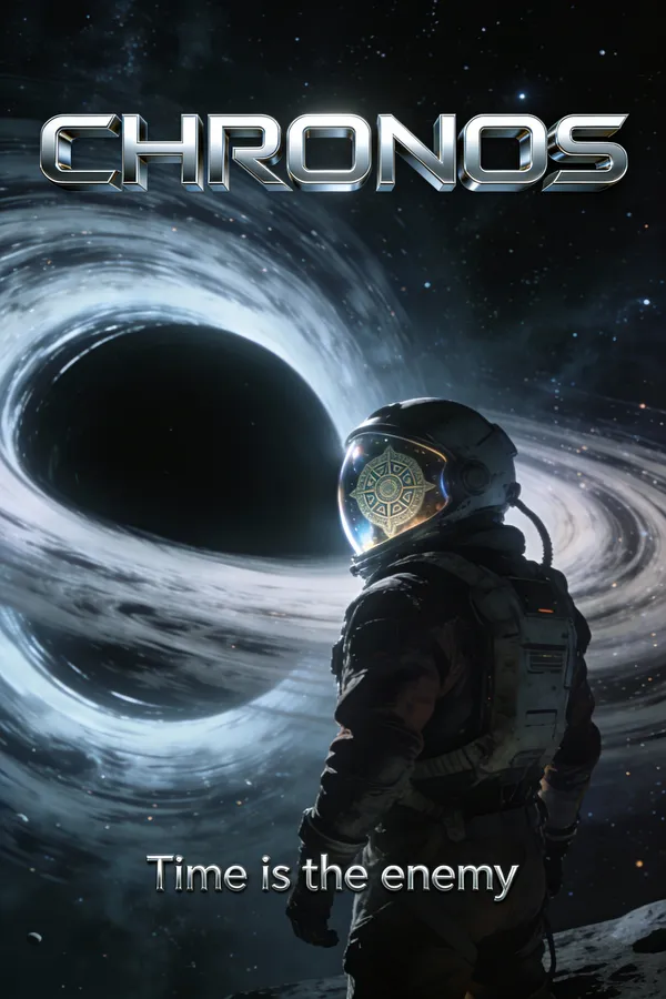 No. 18: Cinematic Sci-Fi Movie Poster "CHRONOS" — Seedream 5 image prompt example