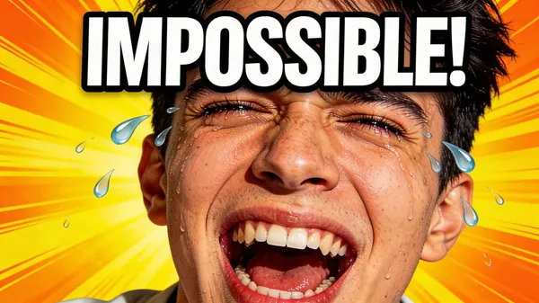 No. 34: Try Not to Laugh Challenge Thumbnail — Seedream 5 image prompt example