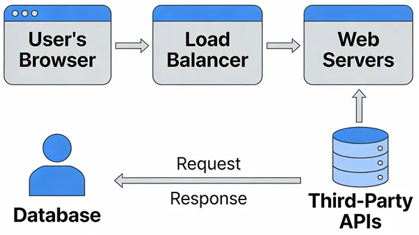 No. 35: Web Application System Architecture Diagram — Seedream 5 image prompt example