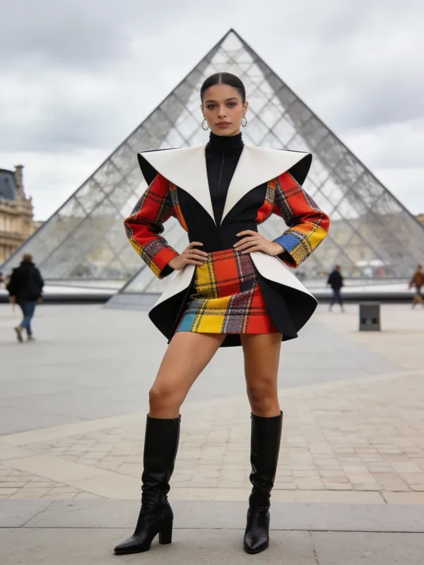 No. 66: Paris Fashion Influencer Street Style — Seedream 5 image prompt example