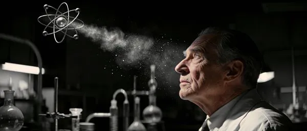 No. 87: Cinematic Scientist Portrait — Seedream 5 image prompt example