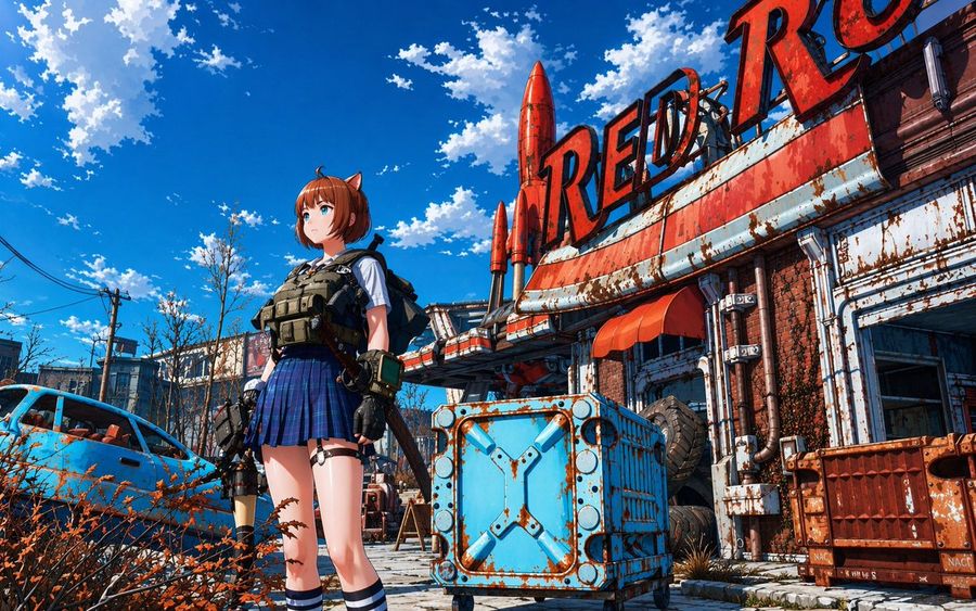 High-quality Anime Illustration of a Young Girl with Short Brown Hair — GPT Image 2 image prompt example