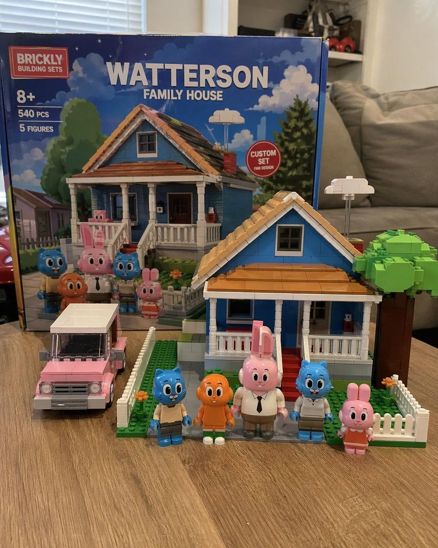 Photorealistic Amateur Photograph of a Custom Building Block Set — GPT Image 2 image prompt example