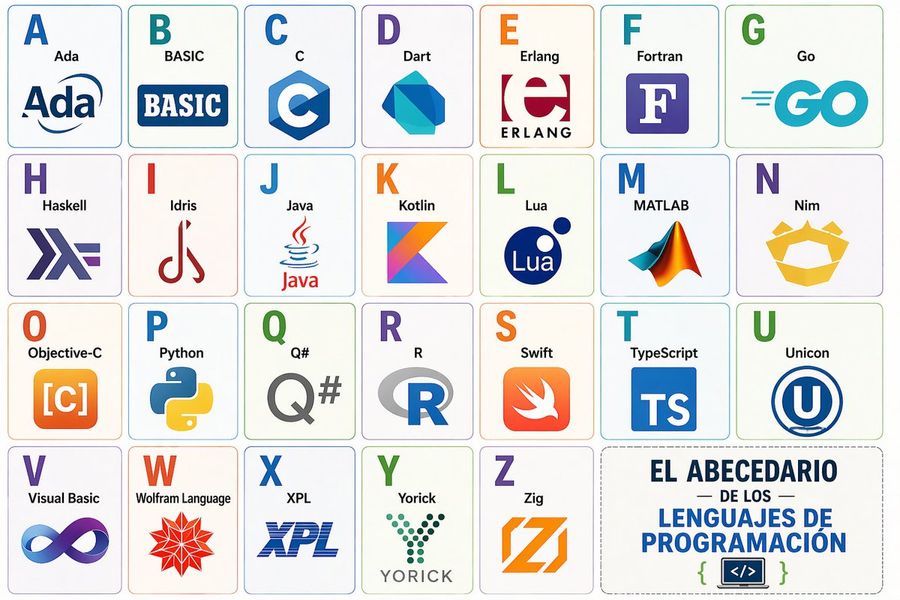 Un Abecedario De Lenguajes De ProgramacióN — GPT Image 2 image prompt example