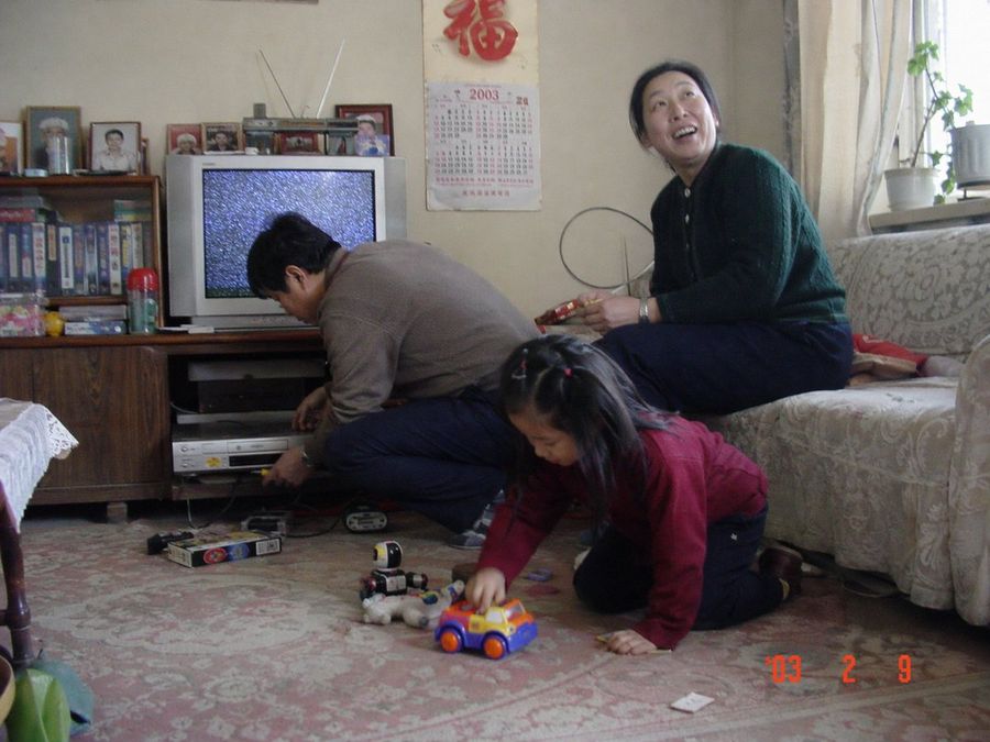 Candid, Unprocessed Indoor Photograph Taken with an Early 2000S — GPT Image 2 image prompt example