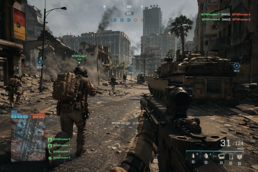 In Game Screenshot Battlefield 6 — GPT Image 2 image prompt example