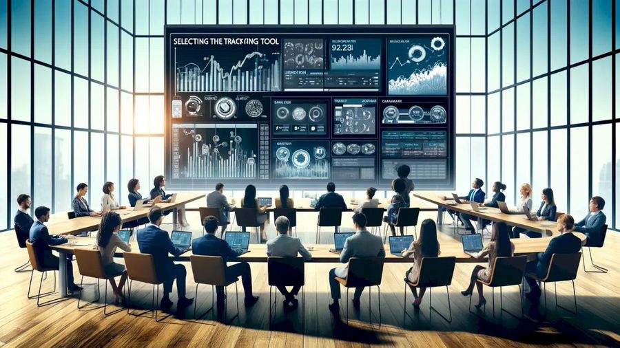 Wide Cinematic Corporate Boardroom Scene in a Bright Modern — GPT Image 2 image prompt example
