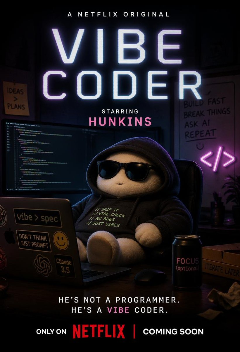 Cinematic Parody Streaming-poster in Vertical 2:3 Format, Styled Like — GPT Image 2 image prompt example