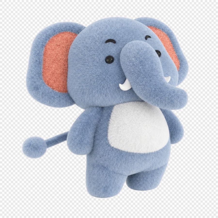 Rotate the Baby Elephant in the Reference Image 30 Degrees — GPT Image 2 image prompt example