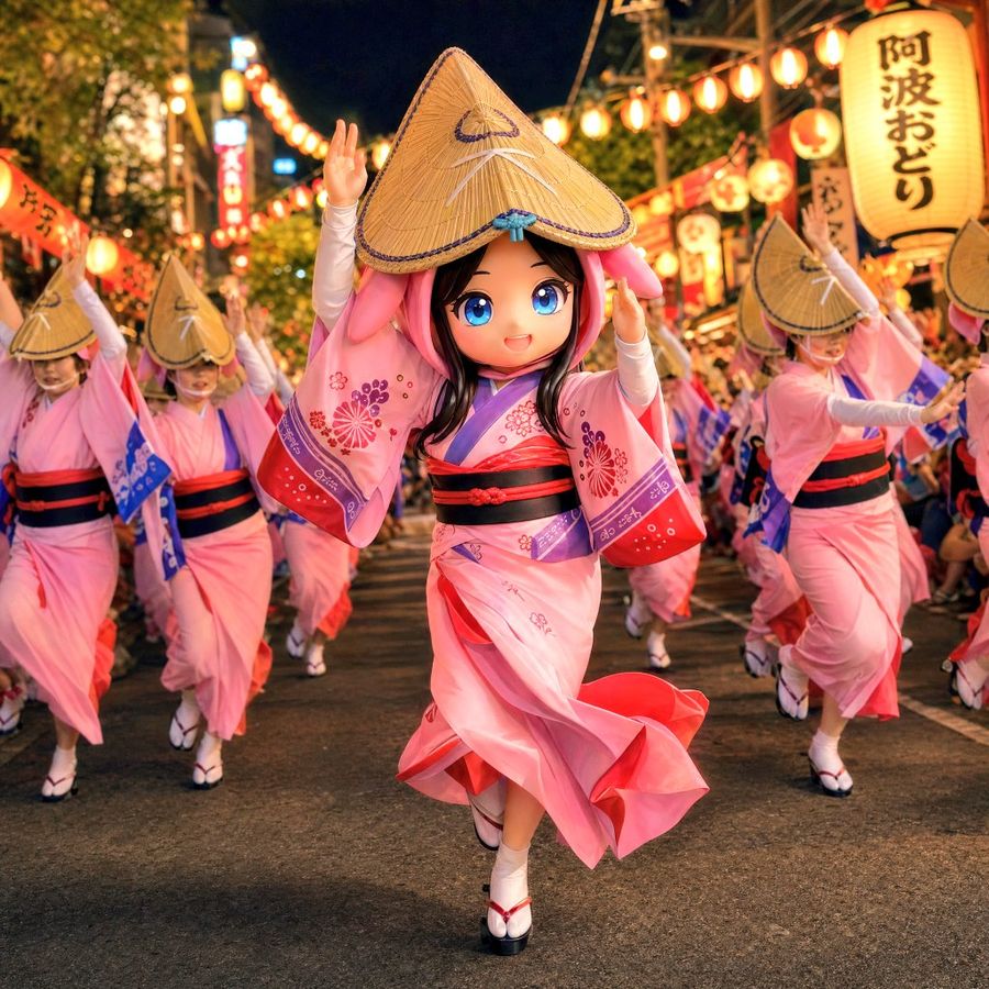 Using the Provided Reference Image, Transform the Front-center Dancer — GPT Image 2 image prompt example