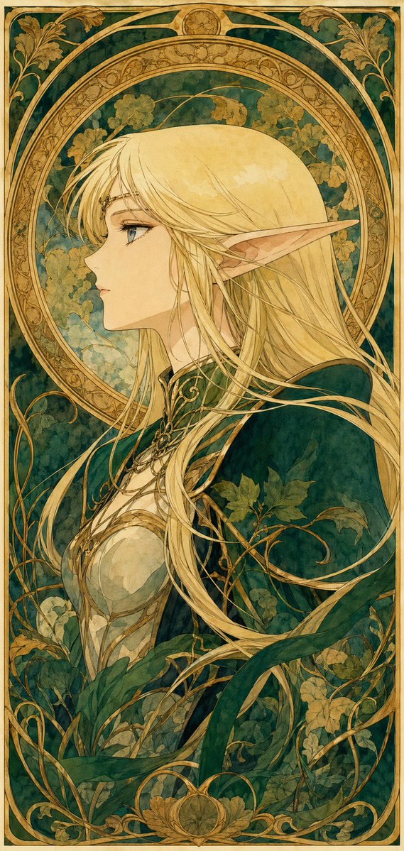 Requirement: Use Mucha Style — GPT Image 2 image prompt example