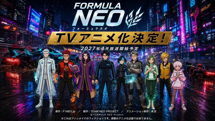 Dramatic Japanese Anime Announcement Poster Set in a Rain-soaked — GPT Image 2 image prompt example