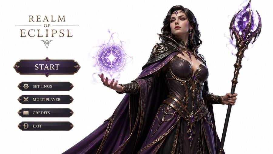 3d Gaming Character Sorceress — GPT Image 2 image prompt example