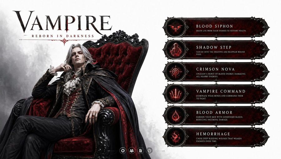 3d Vampire Gaming Character — GPT Image 2 image prompt example