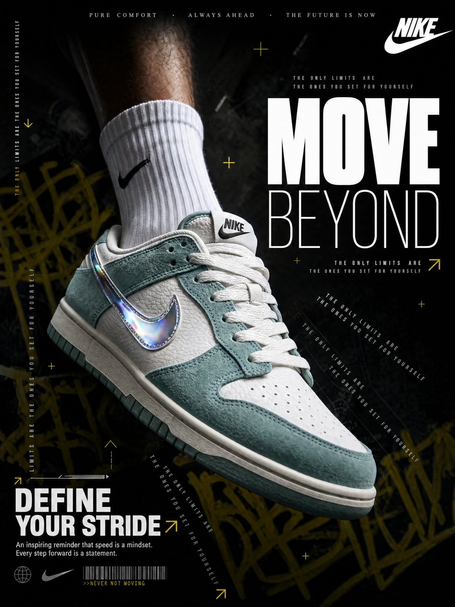 4k Nike Sneaker Advertisement Prompt — GPT Image 2 image prompt example