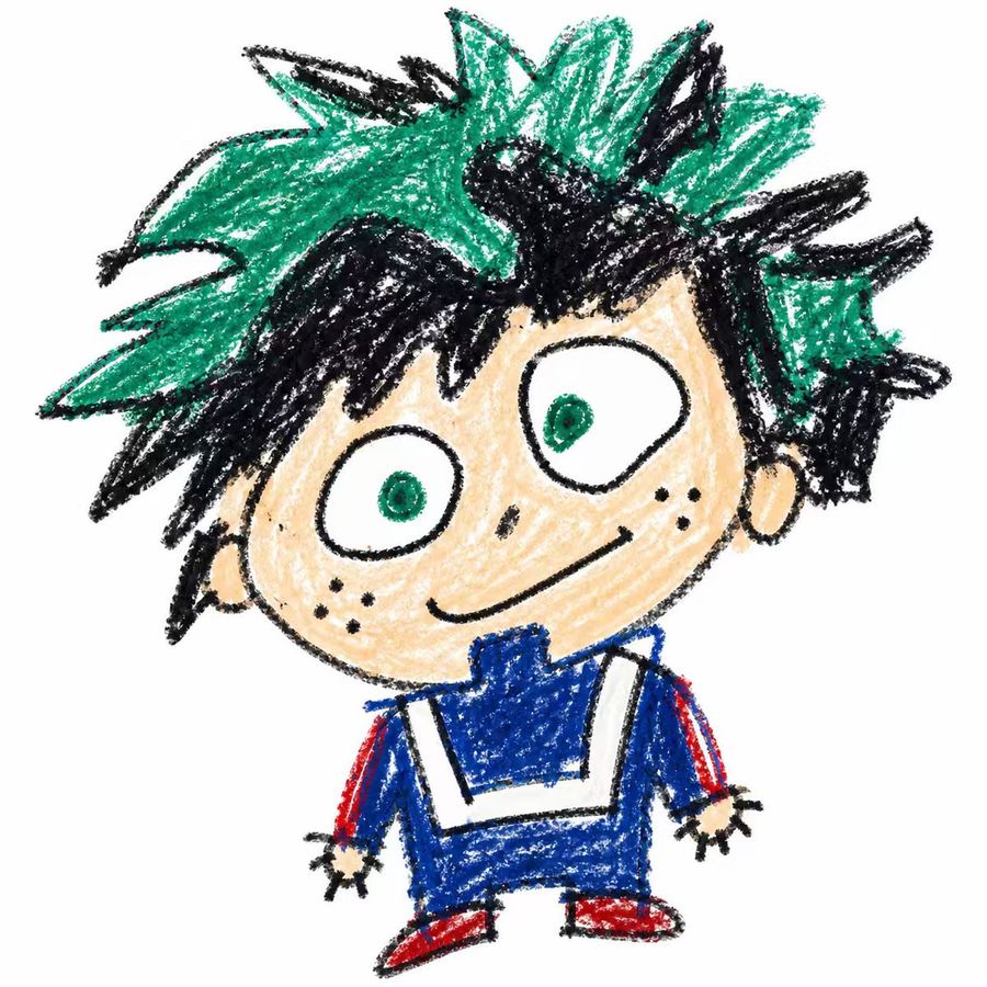 5 Year Old Crayon Drawing — GPT Image 2 image prompt example