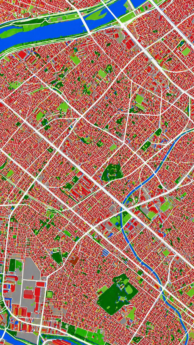 Aerial Photo To Land Cover Map — GPT Image 2 image prompt example