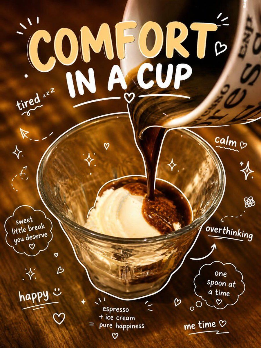 Affogato Dessert Photography Doodles — GPT Image 2 image prompt example
