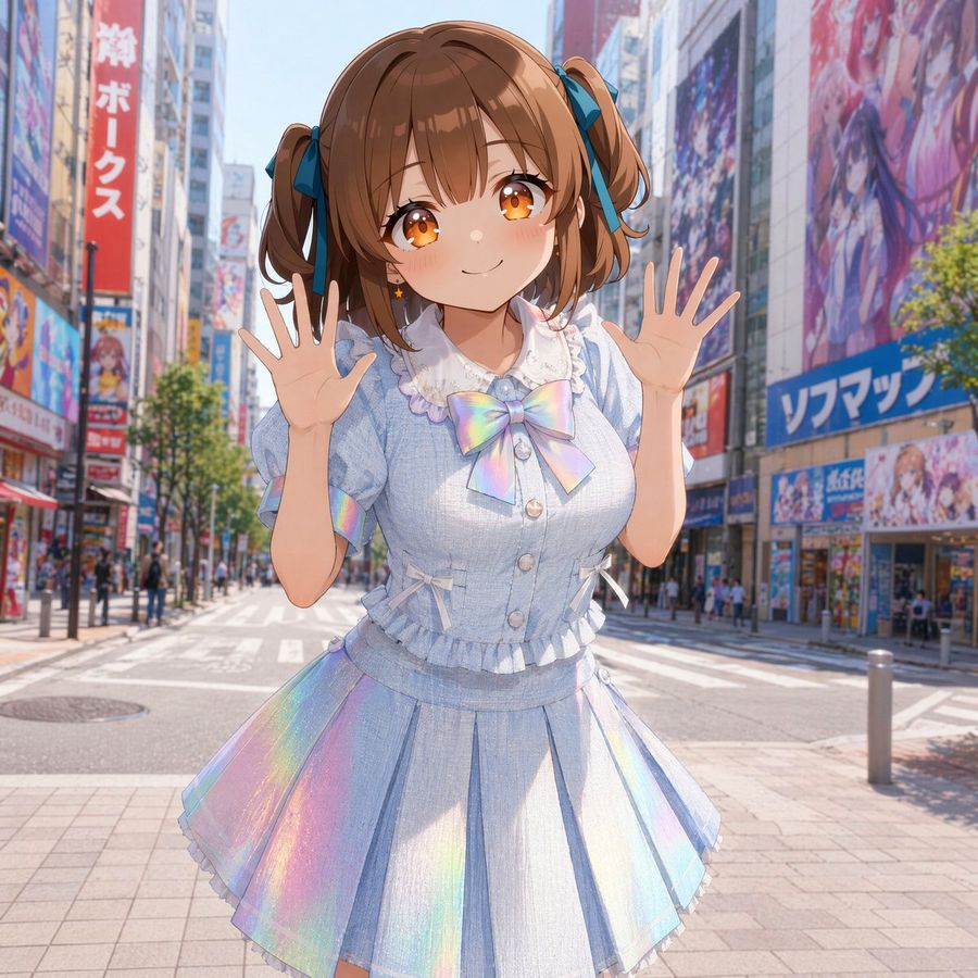 Akihabara Idol Girl — GPT Image 2 image prompt example
