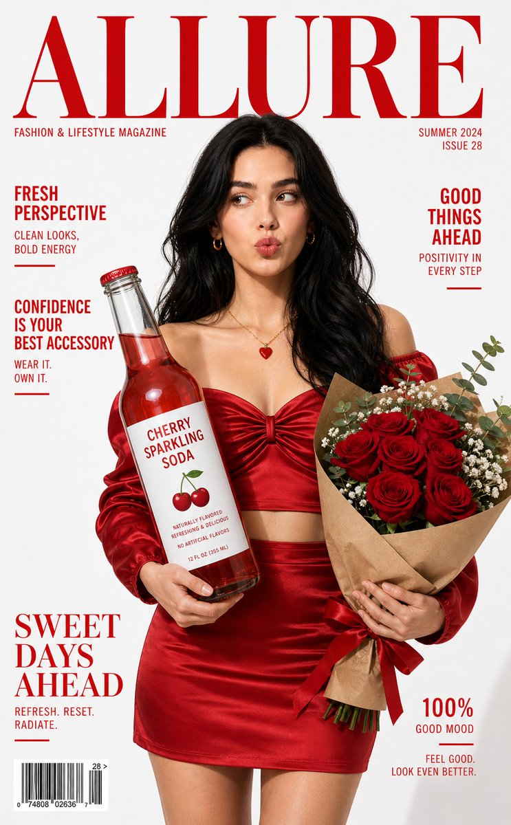 Allure Luxury Magazine Cover — GPT Image 2 image prompt example