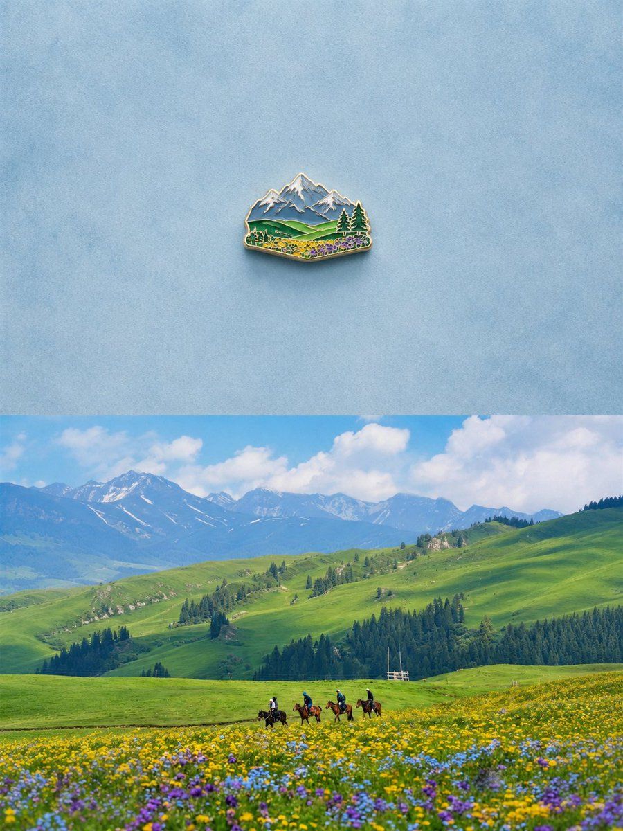 Alpine Souvenir Magnet — GPT Image 2 image prompt example