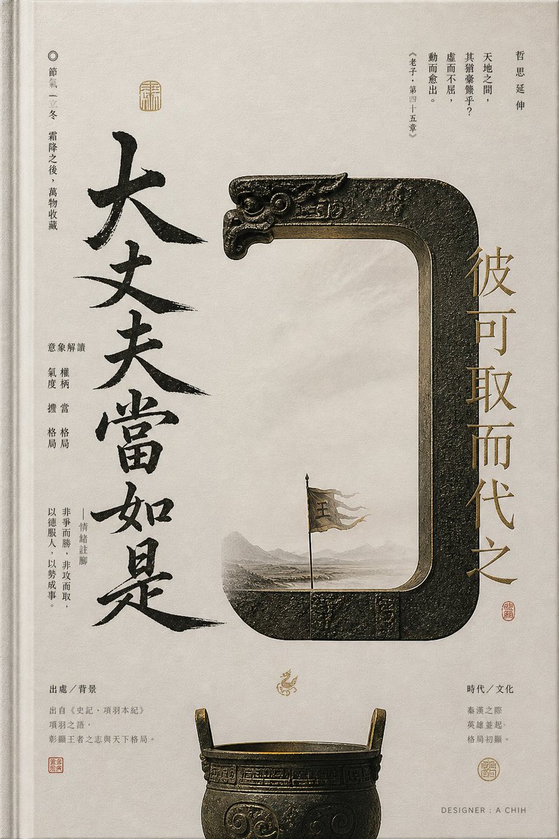 Ancient Chinese Calligraphy Poster — GPT Image 2 image prompt example