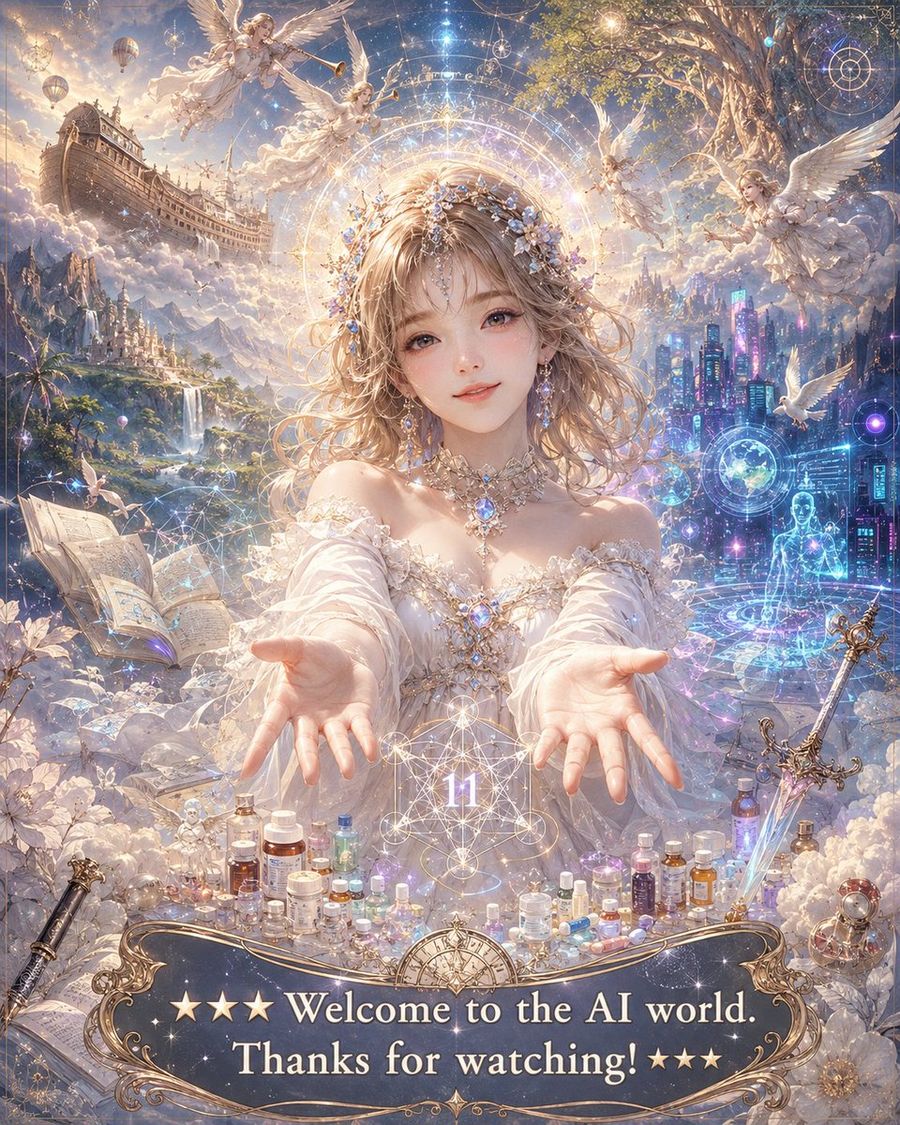 Angelic Anime Mercy Girl Scene — GPT Image 2 image prompt example