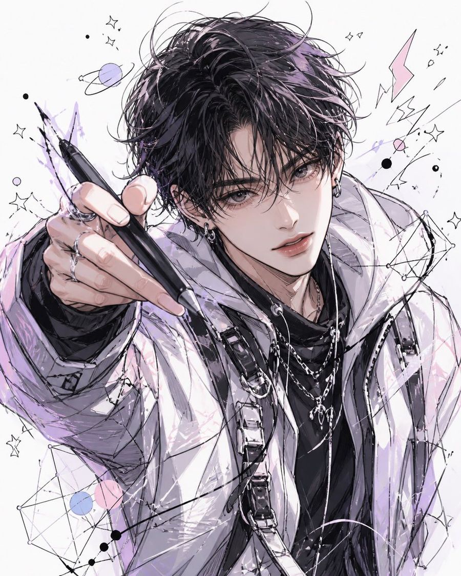 Anime Artist Avatar — GPT Image 2 image prompt example
