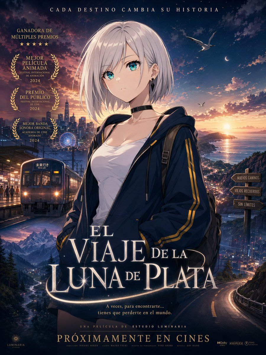 Anime Fantasy Travel Movie Poster — GPT Image 2 image prompt example