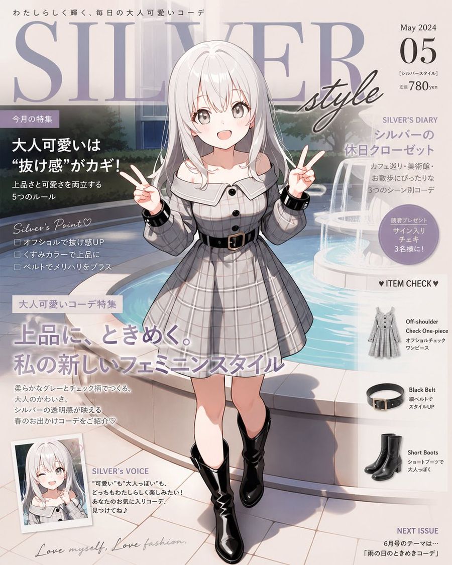 Anime Fashion Magazine Cover — GPT Image 2 image prompt example