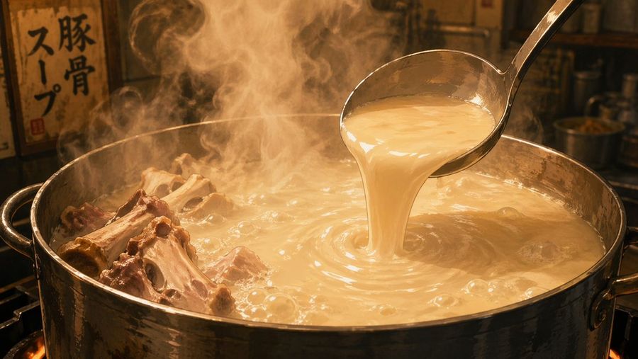 Anime Food Tonkotsu Broth — GPT Image 2 image prompt example