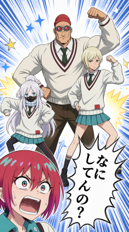 Anime Manga Splash Panel — GPT Image 2 image prompt example