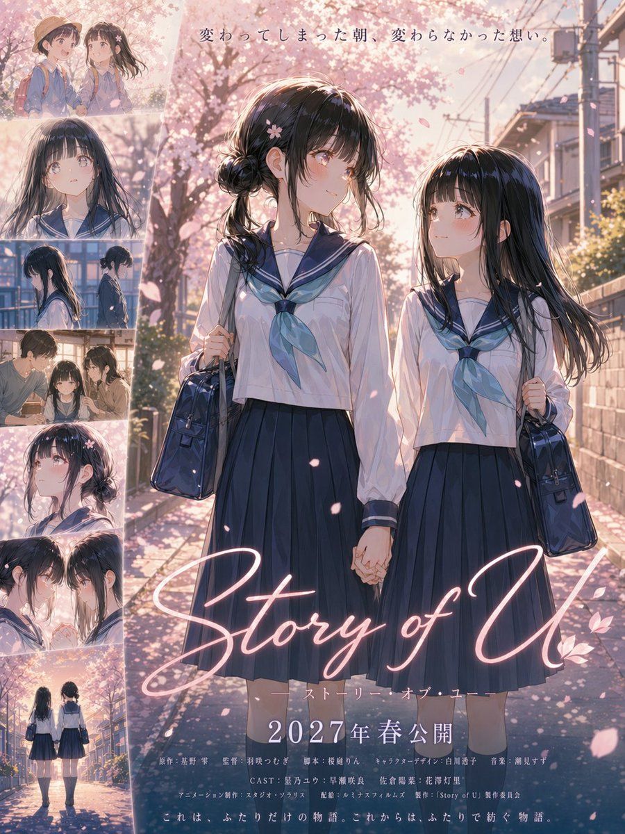 Anime Sakura Movie Poster — GPT Image 2 image prompt example