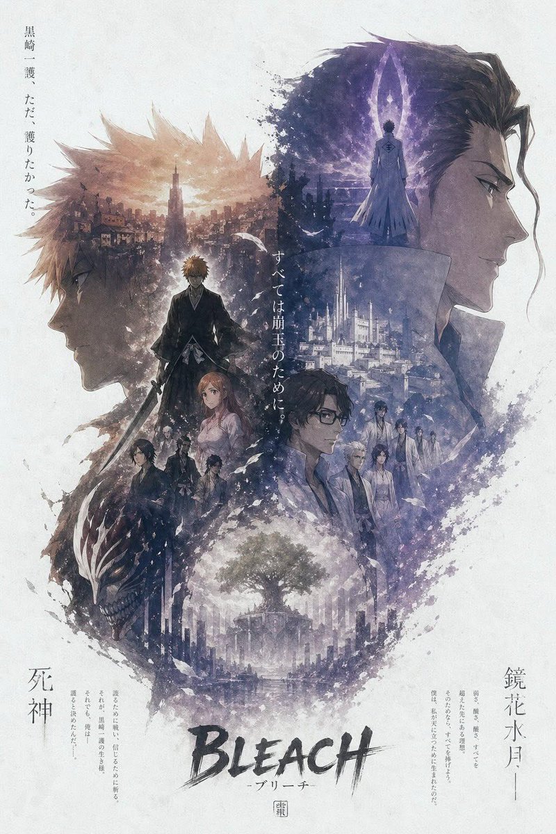 Anime Style Cinematic Character Poster — GPT Image 2 image prompt example