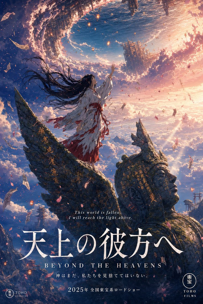 Anime Theatrical Movie Poster — GPT Image 2 image prompt example