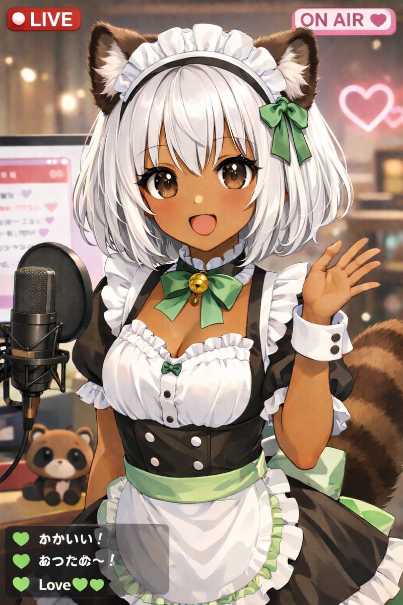 Anime Vtuber Live Stream Overlay — GPT Image 2 image prompt example