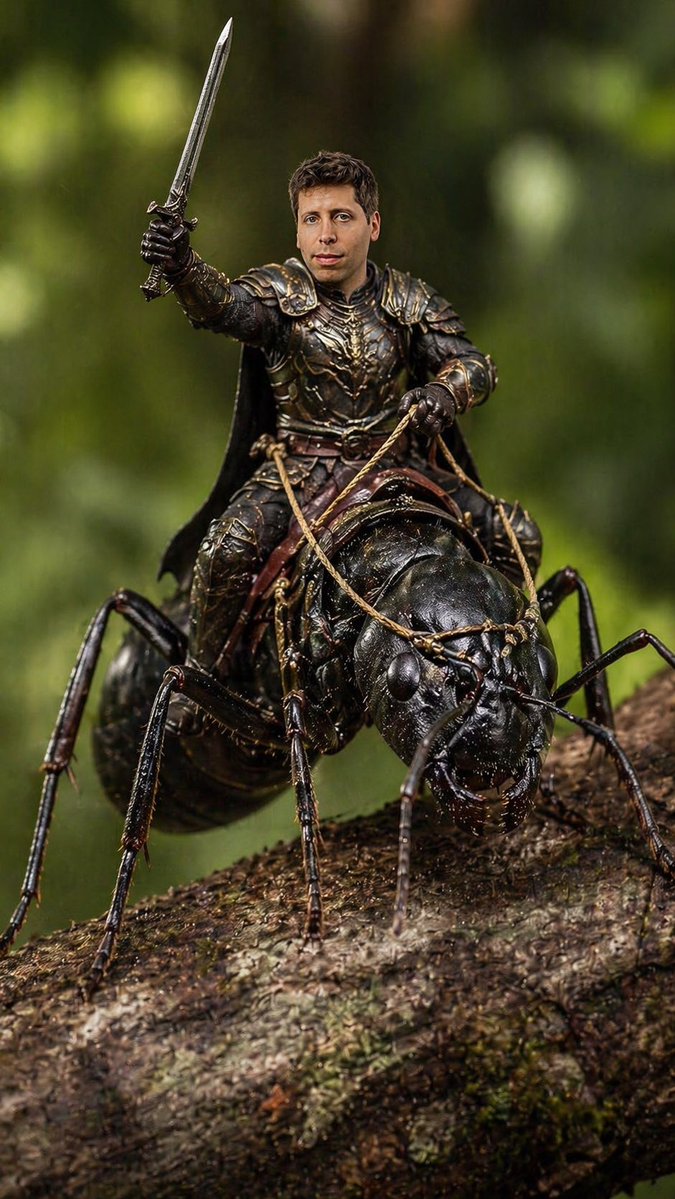 Ant Warrior Macro Photography — GPT Image 2 image prompt example