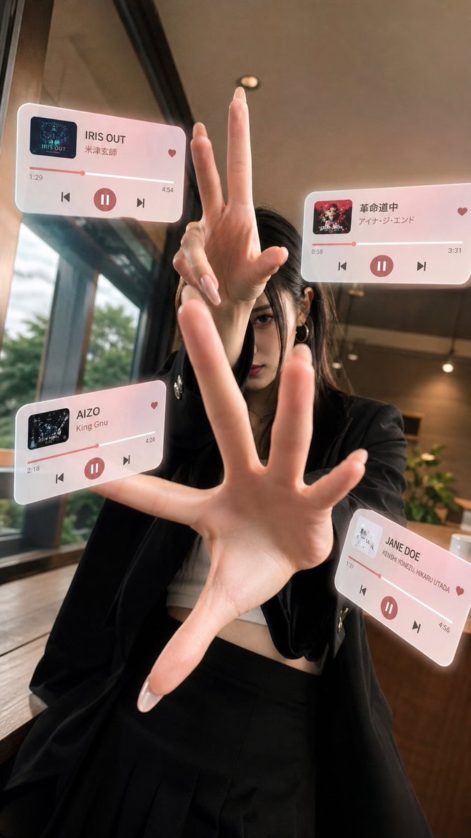 Ar Music Player Portrait — GPT Image 2 image prompt example