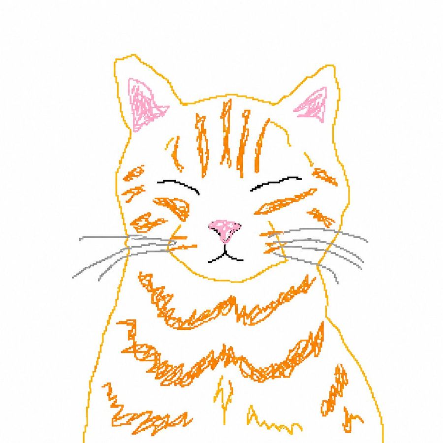 Bad Ms Paint Cat — GPT Image 2 image prompt example