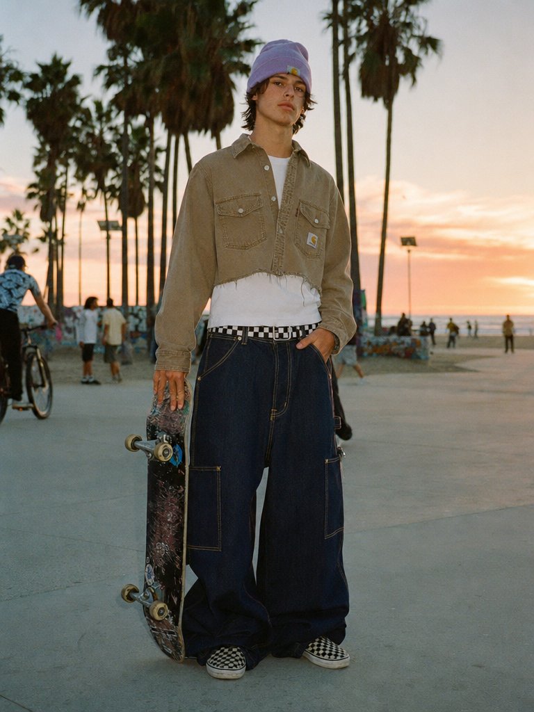 Baggy Jeans Skater Photo — GPT Image 2 image prompt example