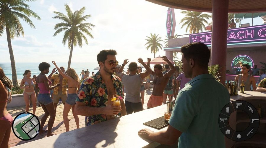 Beach Club Open World — GPT Image 2 image prompt example