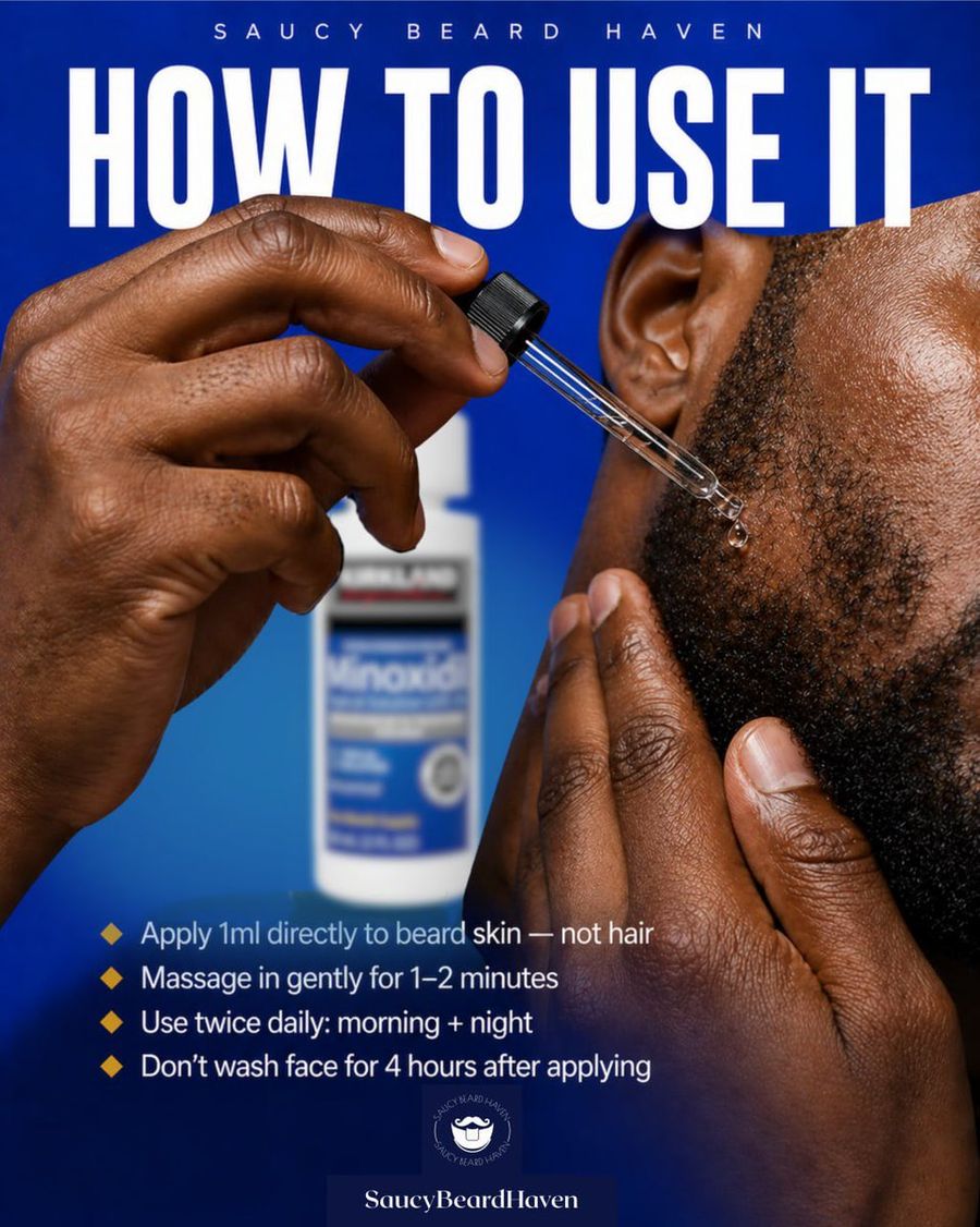 Beard Treatment How To — GPT Image 2 image prompt example